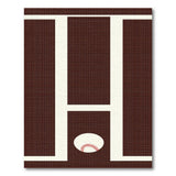 Stitched Baseball Kids Area Rug