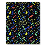Vibrant Lemon Confetti Kids Area Rug