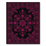 Traditional Persian Pink Traditional Persian Area Rug
