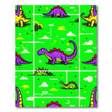 Cartoon Dinosaur Kids Area Rug