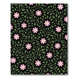 Floral Vintage Pink Vintage Pink Floral Area Rug