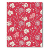 Red Floral Bloom Area Rug