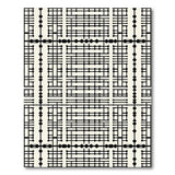Geometric Modern Black and White Intricate Black White Geometric Area Rug