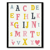 Playful Multi-Color Alphabet ABC Kids Rug