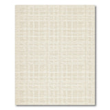 Geometric Modern Beige Lattice Grid Area Rug