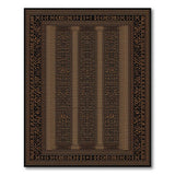 Black Gold Heritage Tribal Area Rug