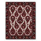 Red Paisley Traditional Persian Area Rug