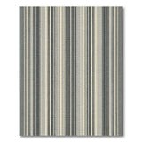 Black and White Bold Black White Vertical Stripe Area Rug
