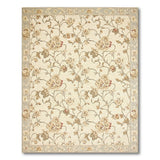 Vintage Cream Floral Vine Area Rug