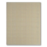 Coastal Beach Beige Woven Coastal Area Rug