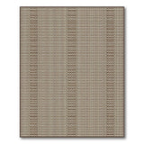 Beige Woven Seagrass Area Rug