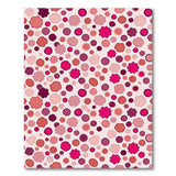 Playful Pink Blob and Starburst Area Rug