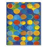 Vibrant Multi-Color Overlapping Circles Rug