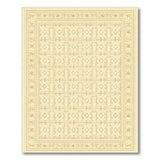 Beige and Neutral Ivory Gold Traditional Persian Area Rug