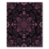 Purple Floral Vintage No. 12 Area Rug