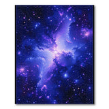 Multi-color and Patterns Cosmic Nebula Area Rug