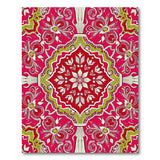 Multi-color and Patterns Bold Red Persian Floral Area Rug
