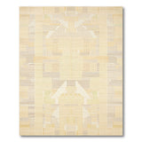 Beige Geometric Abstract Beige and Neutral Area Rug