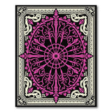 Pink Ornate Pink Mandala Area Rug