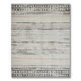 Grey Grey Heritage Tribal Striped Area Rug