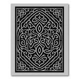 Black and White Traditional Persian Intricate Black White Traditional Persian Area Rug