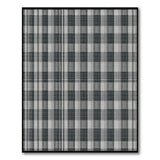 Distressed Vintage Distressed Black White Checkered Area Rug