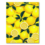 Vibrant Lemon Grove Fruit Area Rug