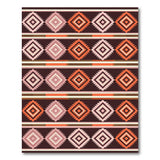 Multi-Color Southwestern Diamond Pattern Rug