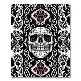 Ornate Sugar Skull Area Rug