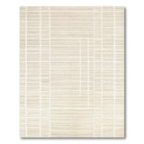 Geometric Modern Beige and Neutral Modern Beige Geometric Stripe Area Rug