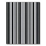 Black and White Striped Bold Black White Vertical Striped Area Rug