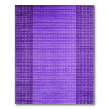 Purple Geometric Plaid Area Rug