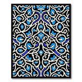 Traditional Persian Intricate Blue Persian Floral Area Rug