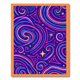 Galactic Swirl Multi-Color Area Rug