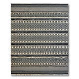 Black and White Geometric Black White Geometric Tribal Area Rug