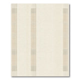 Beige Neutral Vertical Stripe Area Rug