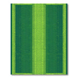 Green Vibrant Green Crocodile Scale Area Rug