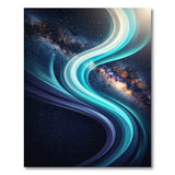 Swirling Galaxy Nebula Area Rug