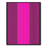 Hot Pink Leopard Striped Area Rug