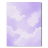 Dreamy Purple Clouds Area Rug