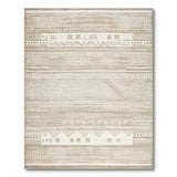 Beige Heritage Tribal Geometric No. 28 Area Rug