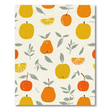Multi-color and Patterns Vibrant Citrus Fruit Pattern Area Rug