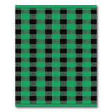Green Black Buffalo Check Rustic Area Rug