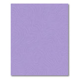 Abstract Area Purple Wavy Contour Abstract Area Rug