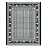 Traditional Persian Black and White Black White Traditional Persian Area Rug