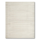 Beige Textured Stripe Area Rug