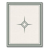 Grey Ornate Persian Medallion Rug
