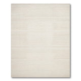 Beige and Neutral Striped Washable Area Rug