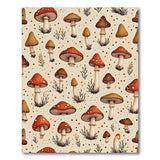 Whimsical Mushroom Forage Area Rug