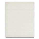 Neutral Grid Woven Area Rug